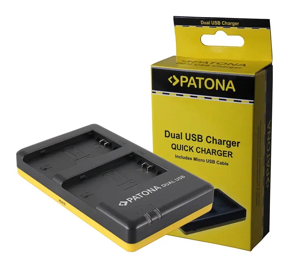 Battery charger PATONA 1927 for digital camera batteries Photo 3