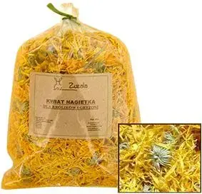 Dried Calendula Flowers Zuzala Nagietek SUSZONY – Zuzala 20704, loose herbal dried flowers for tea and cosmetic use