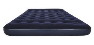 Inflatable Airbed Queen Pavillo Bestway Easy Inflate Flocked 2.03×1.52×0.28 m Vinyl Blue