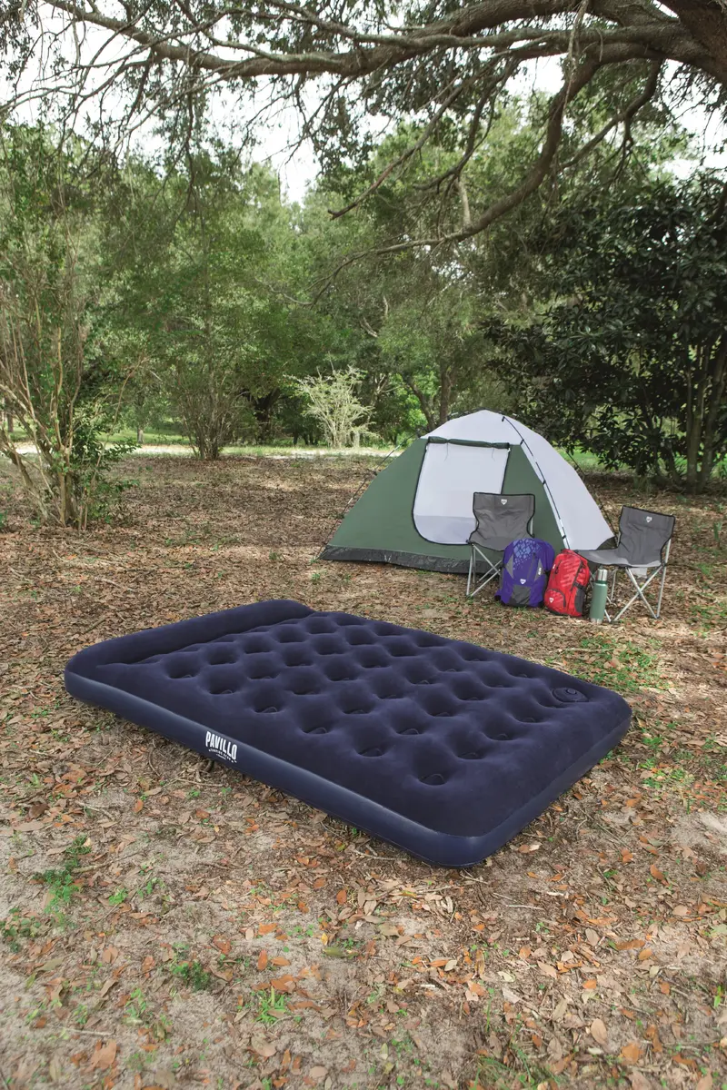 Pavillo Bestway Easy Inflate Flocked Airbed Queen Photo 14