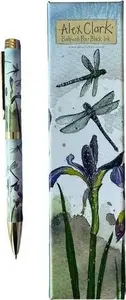 Ballpoint pen Giftdeco 'Ważki' in gift box — metal barrel, ballpoint, boxed set