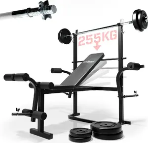 Adjustable Sit Up Bench OUTLINER LS1215 — adjustable angle workout bench for abdominal and core training