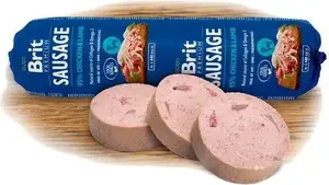 Влажный корм для собак Brit Premium Sausage Chicken & Lamb 800 г