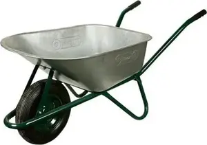 Wheelbarrow LIMEX Limex Wheelbarrow 85L Zn100001/100003/9 — 85 L capacity, metal tray, single wheel