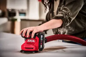 Аккумуляторная орбитальная шлифмашина Sourcing 3746CA 20V BL — орбитальная шлифовальная машина, модель SR1E3746CA
