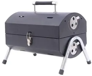 Pārnēsājamais ogļu grils Urban Outdoor Heikki — kompakts BBQ 42×28×35 cm