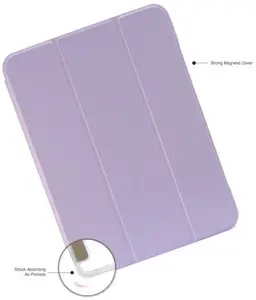 Tablet case PIPETTO Origami No7 Tri-Folio Case metallic purple for iPad (A16) / iPad (2022)