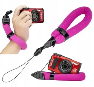 Floating Wrist Strap Buoy for Camera JJC ST-8HP (Pink) – hand strap, buoyant safety tether
