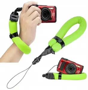Floating Wrist Strap Buoy for Camera JJC SB11419 — green, ST-8G, hand strap, waterproof float