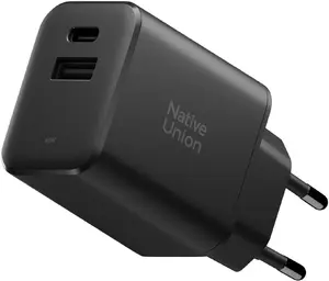 Lādētājs Native Union Fast GaN Charger PD 45W (2 porti) melns
