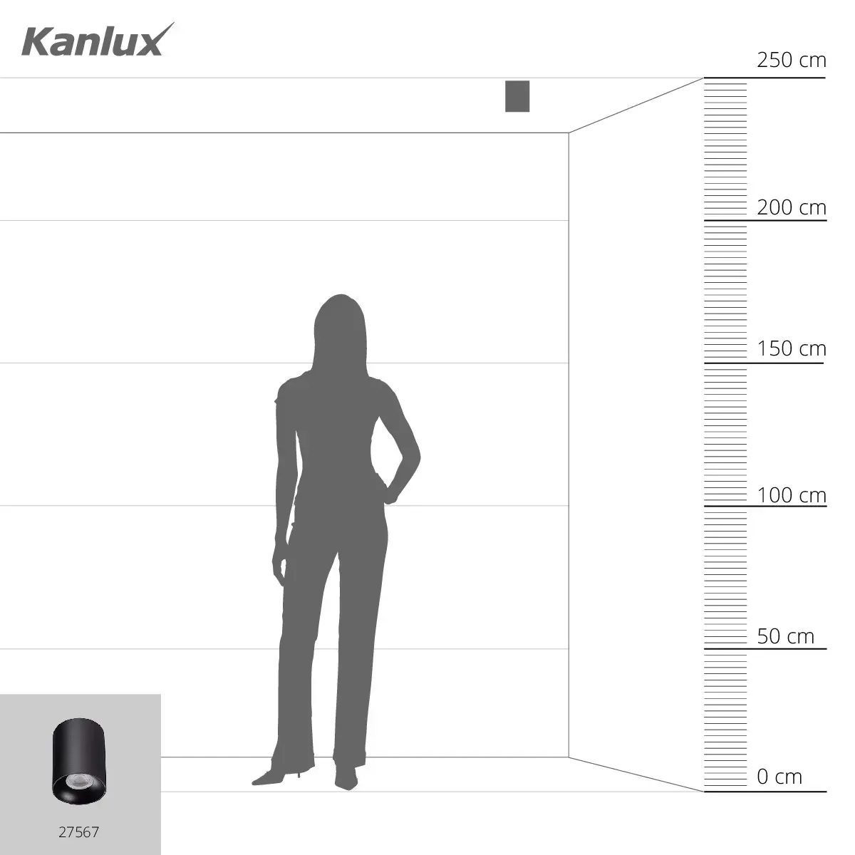 Потолочный светильник Kanlux 27567 GU10 Photo 7