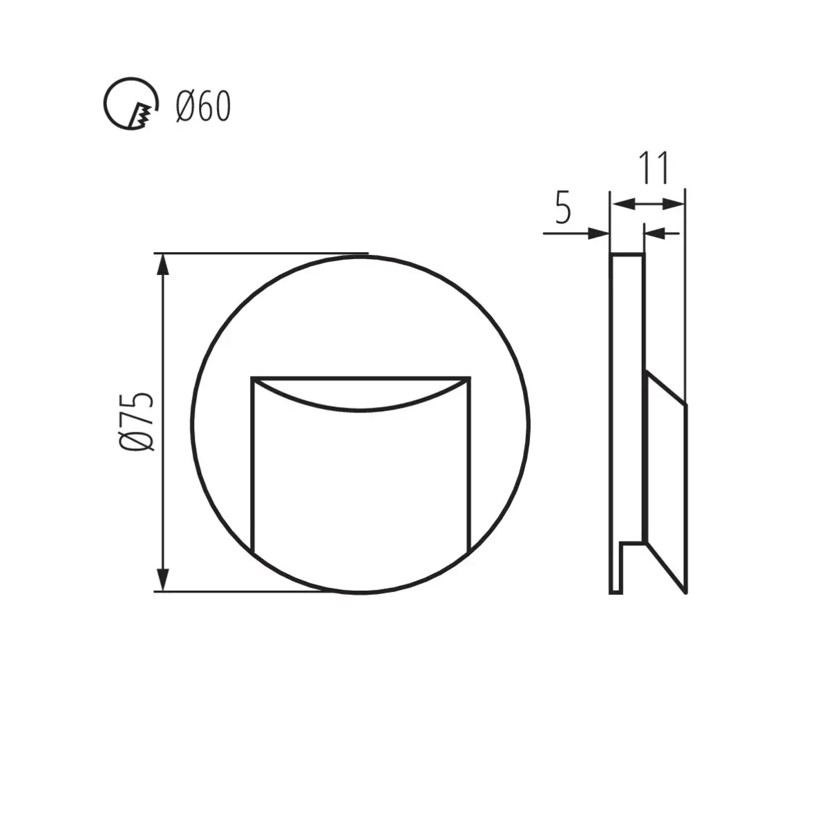 Griestu LED lukturis Kanlux 33335 Photo 12