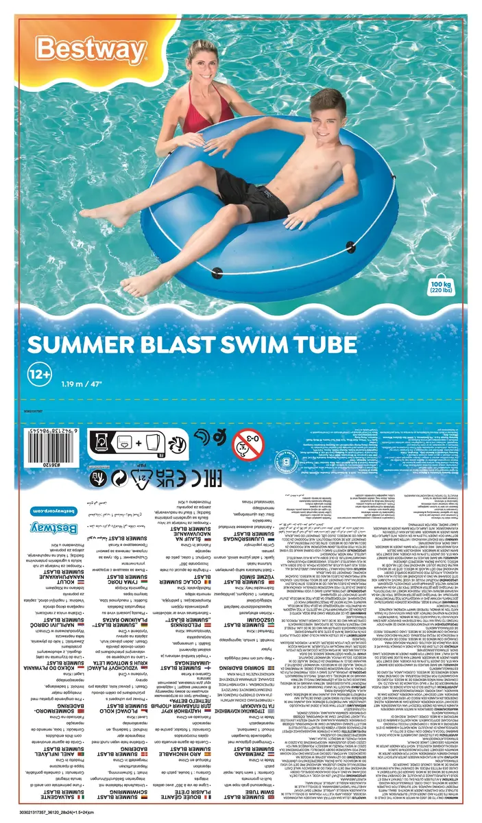 Круг Bestway Summer Blast 1,19 м Photo 13