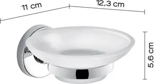 Soap Dish Sourcing WHITE BATHROOM SOAP DISH PARAMEDICS FE1, white, countertop or wall use