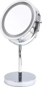Cosmetic mirror Sourcing MAKE-UP MIRROR DAISY M. CHROME — compact tabletop makeup mirror