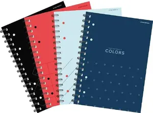 Exercise Book TEKA A5, 80 sheets, squared, Geometric design (pack of 5)