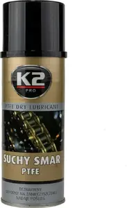 Car care aerosol spray K2 K2-SMAR SUCHY 400 ml — dry lubricant, MPN W120