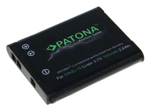 Camera battery PATONA PT1214 Lithium-Ion 700 mAh for cameras and camcorders, 1 pc