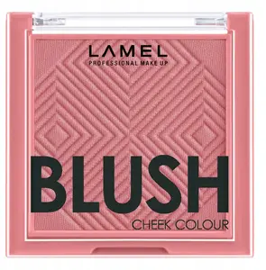 Vaigu sārtums Lamel Blush Cheek 405 — presētas pūderveida skulptējošas vaigu krāsas, tonis 405