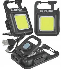 Flashlight mini pocket with magnet Keltin LED COB 6W 500mAh 300lm IPX4 — retail box