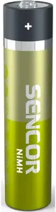 Rechargeable AAA NiMH Batteries SENCOR SBA HR03 4BP — 800 mAh, pack of 4