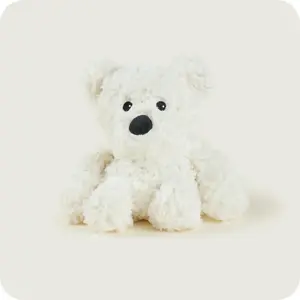 Heated Plush Toy Clementoni Warmies Loki large — cream color, microwaveable comfort toy