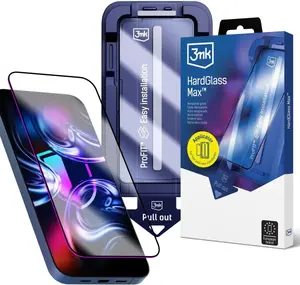 Rūdīts stikls 3MK Hardglass Max priekš Samsung Galaxy S25 Edge — ekrāna aizsargpārklājums
