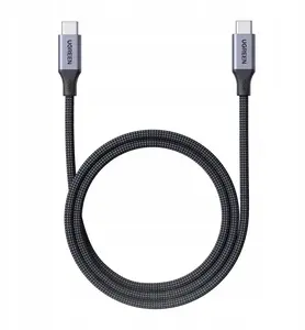 USB-C magnetic cable UGREEN L520 100W PD, magnetic detachable connector, gray