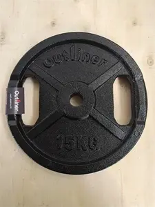 Чугунный диск 15 кг с двумя рукоятками – Sourcing YLPS36A_15KG