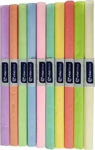 Crepe Paper Sheets INTERDRUK Pastel mix, pack of 10 (model 307781)