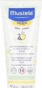 Barojošs bērnu krēms Mustela 40 ml ar auksto krēmu — mitrinošs un nomierinošs