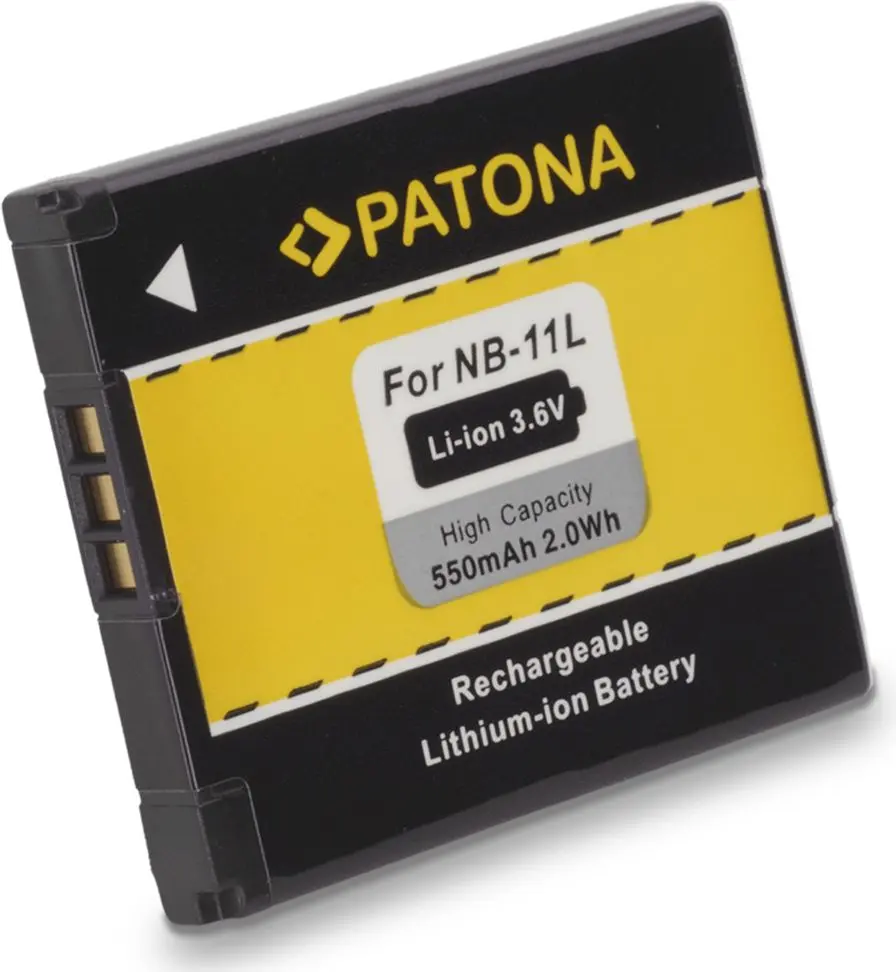 Akumulators kamerai PATONA PT1108 Lithium‑Ion 550