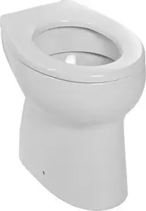 Sink accessory Sourcing WCFLOOR W/O HO BABY WHITE – floor-mounted toilet connection, white
