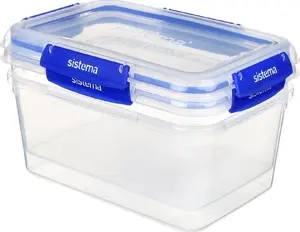 Контейнеры для продуктов sistema Rectangle Klip it Plus 2 шт. 3,35 мл