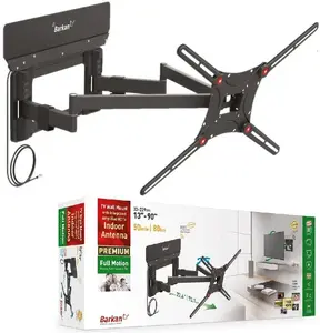 TV wall mount BARKAN Uchwyt do Telewizora 13-90 Obrotowy with DVB-T2 antenna 25 dB, model VTM464L