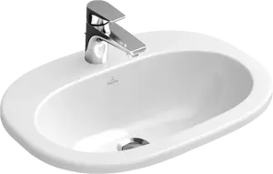 Washbasin villeroy & boch O.Novo 56 cm ceramic countertop/surface-mounted (4161.56.01)