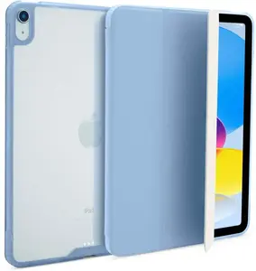 Tablet case PIPETTO Origami No7 Tri-Folio Case light blue for iPad (A16) / iPad (2022)