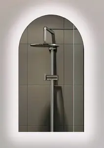 Зеркало для ванной Homede MIRR MASTERJERO WITH LIGHT LED SEMI-OVAL