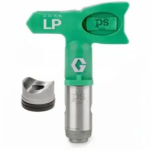 Nozzle for finishing paint spraygun GRACO LP519 reversible finish nozzle