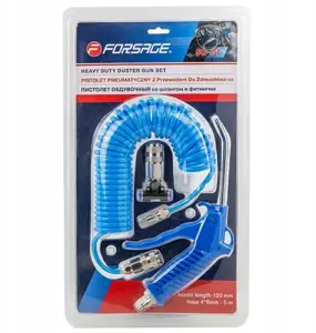 Air Blow Gun Forsage F-SG-01 with 120 mm Nozzle, Hose and Truck Adapter