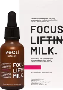 Лифтинг-сыворотка молочная 30 мл – no name VEOLI BOTANICA_Focus, мгновенный лифтинг, антивозрастной эмульсионный серум