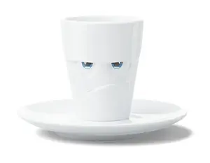 Mug FiftyEight T_02_15_58 White Espresso 0.08 L, 60×60×75 mm, 1 pc