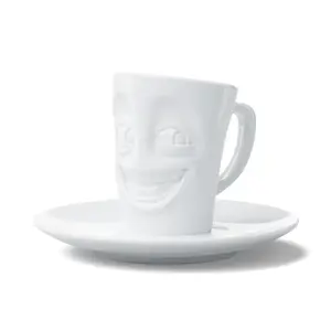 Krūze FiftyEight T_02_16_01 White Espresso 0,08 l, 60×60×75 mm, 1 gab.