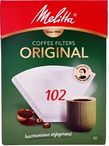 Бумажные кофейные фильтры MELITTA 102, размер 102, 80 шт.
