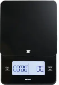 HARIO Barista Scale — HARIO 2505000038 black precision coffee scale