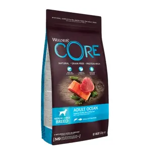 Suņu barība Core Wellness CORE Adult Ocean ar lasi un tunzivi, bezgraudu, 1.8 kg
