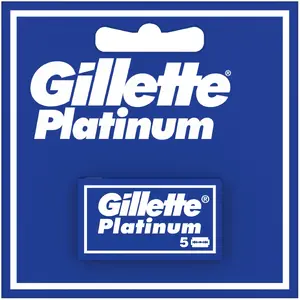 Лезвия для безопасной бритвы Procter GILLETTE Platinum — упаковка 5 штук