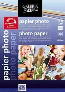 Photo paper HERLITZ A4 for inkjet printers, glossy/matte option, pack size not specified