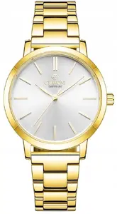 Wrist Watch Giewont Sapphire GW2360-B2 — women’s two-tone gold and silver design