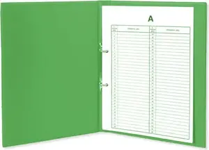 File Folder Biurfol Teczka do Akt Osobowych – light green, document folder for personal records